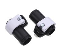 Abaodam 2pcs Trekking Pole Flip Lock Replacement Lightweight Aluminum Alloy Climbing Stick Buckle Clip for Hiking Backpacking Mountaineering Stability