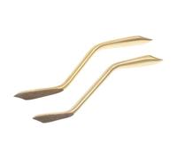 Abaodam 2pcs Trombone Water Drain Valves Replacement Parts Lightweight Instrument Valve Shaft Accessories for Trumpet Compatible with Various Models Easy Installation for Practice and