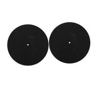 Abaodam 2pcs Turntable Mat Thickness Felt Disc Pad for Vinyl Record Mat for Record Table Use