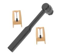 Abaodam 2pcs Turntable Needles Replacement for Record Player with Brush Phonograph Stylus for Sound Compatible with Vinyl Records Easy to Install and Lightweight