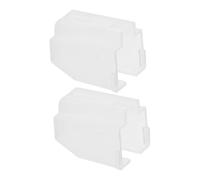 Abaodam 2pcs Turntable Stylus Covers for Record Player Needle Protection Red Needle Caps Compatible Vinyl Record Player Sturdy Stylus Protection Sleeves for Turntables