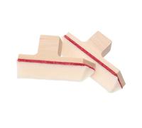 Abaodam 2pcs Upright Piano Mutes Tool Made of Wood and Fabric for Easy Use and Resonance Problem Solving, Suitable for Scenarios in Piano Tuning and Maintenance