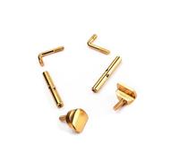 Abaodam 2pcs Viola Chin Rest Screws Clamp Made of Copper with Polishing and Smooth Surface, Easy to Carry and Install, Violin Accessories for Secure Chin Rest Fitting