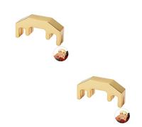 Abaodam 2pcs Violin Mute Metal Violin Practice Mute for Silencer Muffler for Full