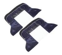 Abaodam 2pcs Waterproof Mobility Scooter Control Panel Protector Cover with Window, Oxford Fabric Large Dustproof Dashboard Enclosure for Outdoor Electric Scooter Tiller 29.8"x17.68"