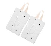 Abaodam 2pcs Wet Wipes Hanging Bag for Stroller Organizer Reusable Wipes Dispenser for Car Travel