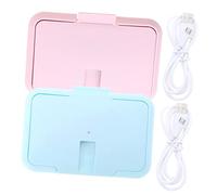 Abaodam 2pcs Wet Wipes Heater for Adults Portable Tissue Warmers USB Cable Warm Soothe Your