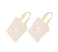 Abaodam 2pcs Wet Wipes Pack Dispenser Portable Wipes Case for Diaper Bag Travel Holder for Bathroom and Nursery Use