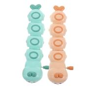 Abaodam 2pcs Wind Up Caterpillar Educational Self Moving Clockwork Insect for Christmas Party Favors and Birthday Safe for Ages and Up
