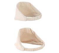 Abaodam 2pcs Women Cotton Headscarves Windproof Pure Cotton Headbands Postpartum Warm Cold-proof Headscarf Set for Autumn and Winter Pregnant Women Random Style