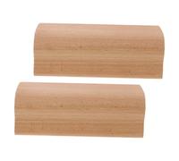 Abaodam 2pcs Wood Handle Guitar Fret Leveling File for Precise Fingerboard Flattening and Fret End Dressing Playing Luthier Tool for Accurate Guitar Repair and Smooth Sound Quality