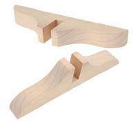 Abaodam 2pcs Wooden Divider Base for Room Divider and Screen, Stable Feet Base Made of Wood, Suitable for Office and Relaxation Area Use