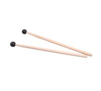 Abaodam 2Pcs Wooden Glockenspiel Mallets Ergonomic Ball Head Easy Grip Percussion Sticks for Xylophone Tuning Fork Music Performance for Adults Beginners