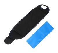 Abaodam 2pcs Wrist Gel Ice Pack Wrap for Hot and Cold Therapy with Nylon Strap, Remains Flexible When Chilled, for Sports Injuries and Pain Relief
