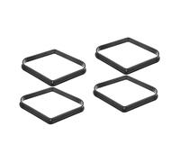Abaodam 2sets Billiard Ball Rack Durable Ball Frames for Pool Tables Sturdy Material Easy to Use Billiard Accessories 2pcs*2