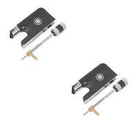 Abaodam 2sets Bow Frog Metal Replacement for Violin Cello Bow Tune Clip Easy to Use