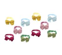 Abaodam 2sets Bow Hair Claw Clip Hairband Clips Girls Hair Accessories Elastic Nylon Hairband Flower Headband for Boys and Girls 5pcs*2