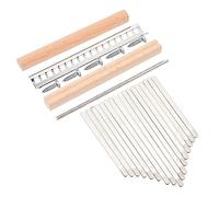 Abaodam 2sets Craft Thumb Piano Bridge Key Diy Kalimba Kit Thumb Piano Accessories Portable Musical Instrument