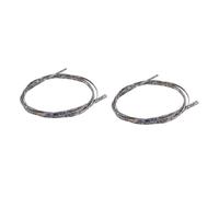Abaodam 2sets Diy Guitar Purfling Strips Abs Binding Strip for Acoustic Guitar Edge Protection for Luthier Replacement for Bass 2pcs*2