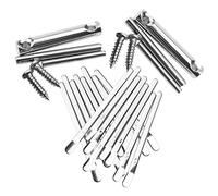 Abaodam 2sets Diy Thumb Piano Beginners Portable Music Instrument Miniature Kalimba for Home Use