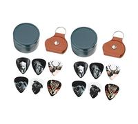 Abaodam 2sets Guitar Pick Professional Plectrum Replacement for Electric Folk Guitar Picks Practical Accessories for Creative Patterns for Performance Supplies