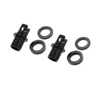 Abaodam 2sets Inflatable Kayak Pump Adapter Lightweight Air Pump Hose Connector Durable Leak Inflation Accessory for Paddle Kayak and Boat Supplies 2pcs*2