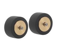 Abaodam 2sets Pinch Roller Bearing Wheel for Audio Radio Tape Recorder Replacement for Recorders Personal Stereos and Car Players Compact Design for Easy Carrying and Use