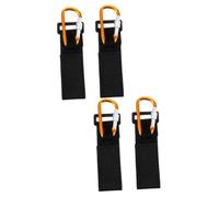 Abaodam 2sets Stroller Hook Pram Strap Hooks Quick Release for Diaper Bags Purses Backpacks Shopping Bags 2pcs*2