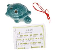 Abaodam 2sets Turtle Shape Ocarina Flute Portable Beginner Instrument for Ages Lightweight and Easy to Play for Learning Melodious Tunes