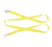 Abaodam 3 Meter High-strength Nylon Tow Rope with Tri-hooks for Car Motorcycle Bicycle, Lightweight and Reliable Emergency Towing Strap for Outdoor Adventures and Vehicle