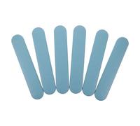 Abaodam 3 Pair Non-Slip Plastic Commode Chair Armrest Caps Replacement Pads for Elderly Patient Portable Toilet Chairs Folding Arm Pads Accessory for Bathroom