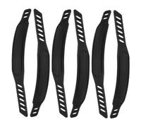 Abaodam 3 Pairs Adjustable Exercise Bike Pedal Straps of Lightweight Fixing Bands for Cycling Compatible with Fixed Gear and Mountain Bikes Replacement for Missing Broken Straps