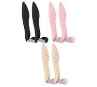 Abaodam 3 Pairs Breathable High Heel Inserts for Women, Soft Cushioned Arch Support Insoles Cut-to-fit Sponge Material, Heel Protection Liners for Comfortable Summer Shoes