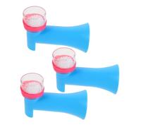 Abaodam 3 Sets Human Ear Drum Model DIY Science Experiment Kit for Plastic Sound Wave Prop for School Teaching Home Early Learning Portable Educational Tool for Exploring Ear Anatomy and