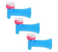 Abaodam 3 Sets Human Ear Drum Model for Science Experiments Plastic Sound Wave Principle Teaching Prop Portable DIY Educational Tool for Cognitive Learning and Sound Vibration Exploration