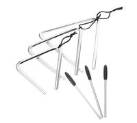 Abaodam 3 Sets Musical Triangle Percussion Instruments Rhythm for Educational Sound Development