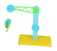 Abaodam 3 Sets Physics Experiment Pulley Block Kit with Stable Base Stand for Middle School Science Teaching Mechanical Learning Aid to Develop Critical Thinking and Practical Skills