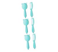 Abaodam 3 Sets Wool Brush Scalp Massage Tools Bath Cleaning Brush and Comb for Shower Comb for Boy Girl Bath