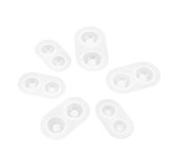 Abaodam 30 Pcs DIY Resin Epoxy Doll Eyes Molds Silicone Crystal Casting Tools for Halloween Decorations, Easy to Store and Compact Silicone Moulds for ’s Craft Projects