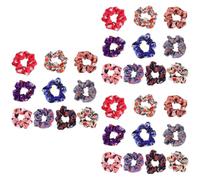 Abaodam 30 Pcs Halloween Hair Bands Hair Ties Lovely Cloth Material Easy to Put on Take