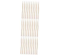 Abaodam 30 pcs Wooden Snake Realistic DIY Craft Plaything for Halloween Prank Educational Decor Lightweight Flexible Wood Snake Models
