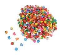 Abaodam 300PCS Cartoon Animal Erasers Cute Food Shape Mini Erasers for Classroom Party Favors Christmas Stocking Fillers Holiday School Supplies Bulk