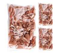 Abaodam 300pcs Nail Art Practice Tip Training False Nails Smooth Surface Suitable for Acrylic Gel and Wrap Practice Premium Plastic Materials for Salon Artists and Students Home Use