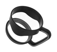 Abaodam 30oz Travel Mug Grip Handle Compatible with Yeti Stainless Steel Tumbler, Black with Grey Edge, Car Cup Holder Handle for Hot and Cold Drinks