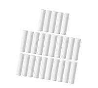 Abaodam 30pcs 5g Lip Balm Tubes Refillable Lip Gloss Storage Tubes White Pp Plastic for Homemade DIY Crafts