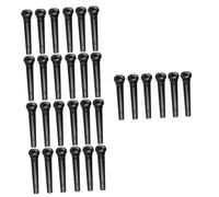 Abaodam 30pcs Acoustic Guitar Bridge Pins Replacement Hard Ground Pegs for Guitar Strings