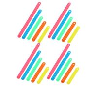 Abaodam 30pcs Construction Sticks Kit for Math Geometry Learning Montessori Educational Manipulatives for Boys Creative Shape Building Strips for School Home Classroom