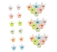 Abaodam 30pcs Hummingbird Fairy Garden Decor Hummingbird Ornament Fairy Garden Animal Figurines Glow in The Dark Animal Figurines Resin