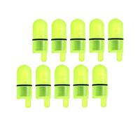 Abaodam 30pcs LED Fishing Bell Lights Night Glow Alarm for Fishing Rods for Nighttime Angling Removable Up to Hours for Professionals Enthusiasts