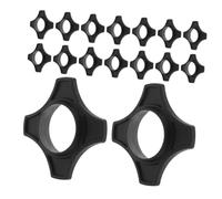 Abaodam 30pcs Microphone Protective Cover Rubber Ring Replacement Slip and Fall Protection for Live Shows Recording Studio